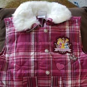 Girls Disney princess vest